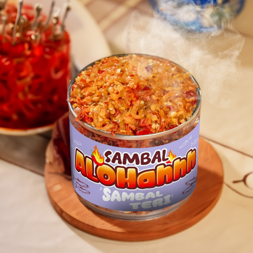 

SAMBAL ALOHAHHH - SAMBAL IKAN TERI 150g By SAMBAL ALOHAHHH