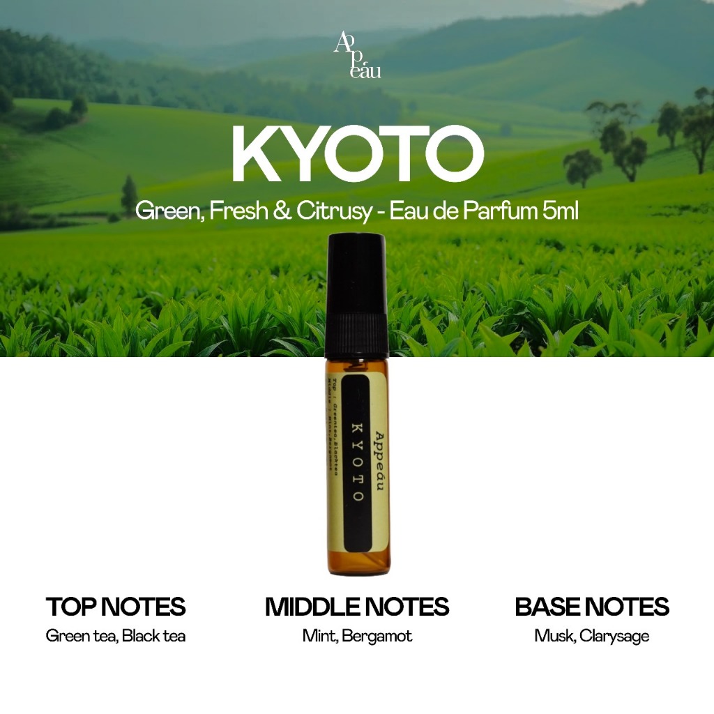 Appeau KYOTO - Eau De Parfum Travel Size 5 ML