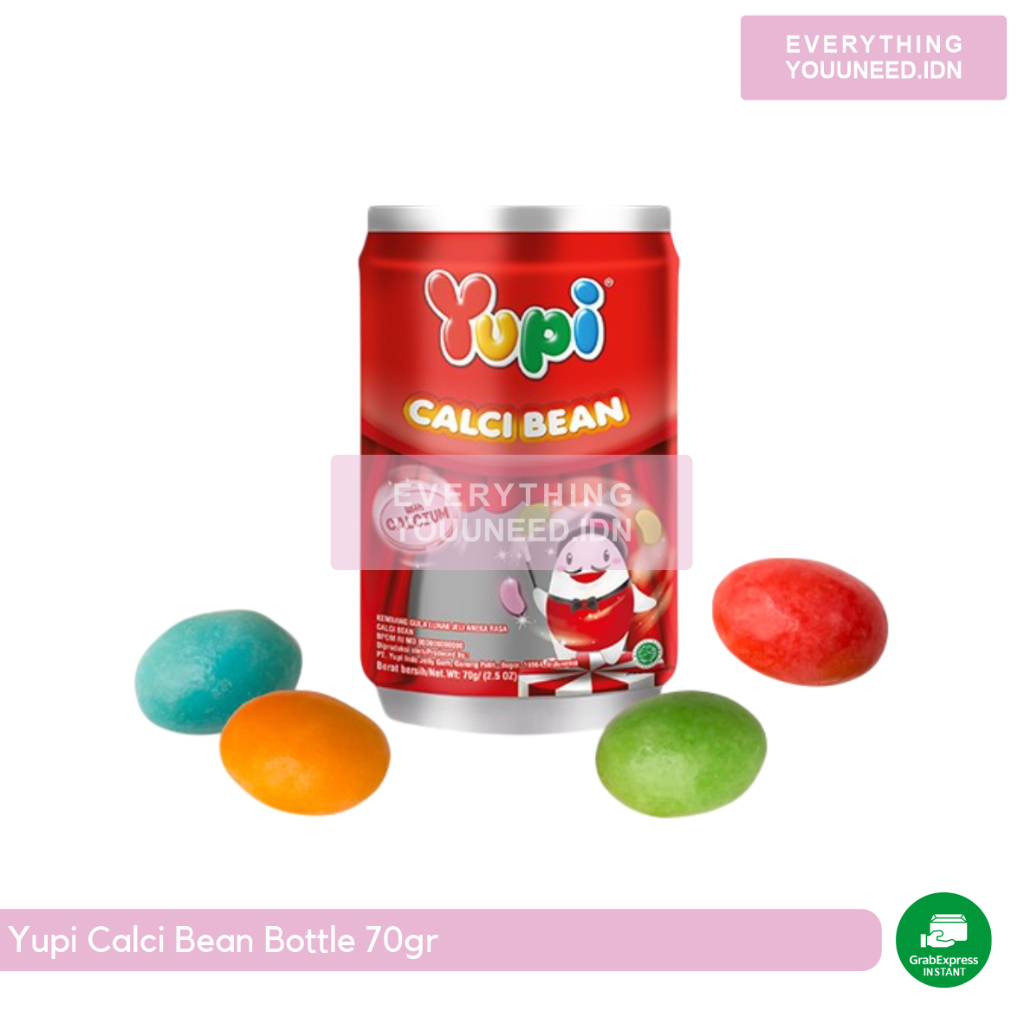 

Yupi Calci Bean Bottle 70gr