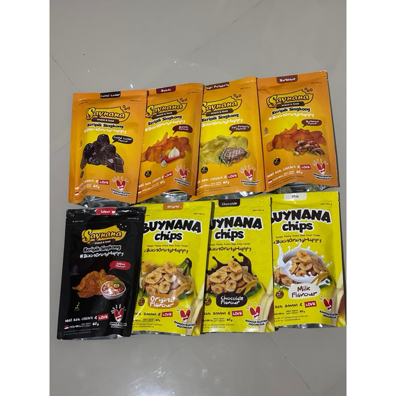 

Sayvana Keripik Singkong Chocolate Flavour