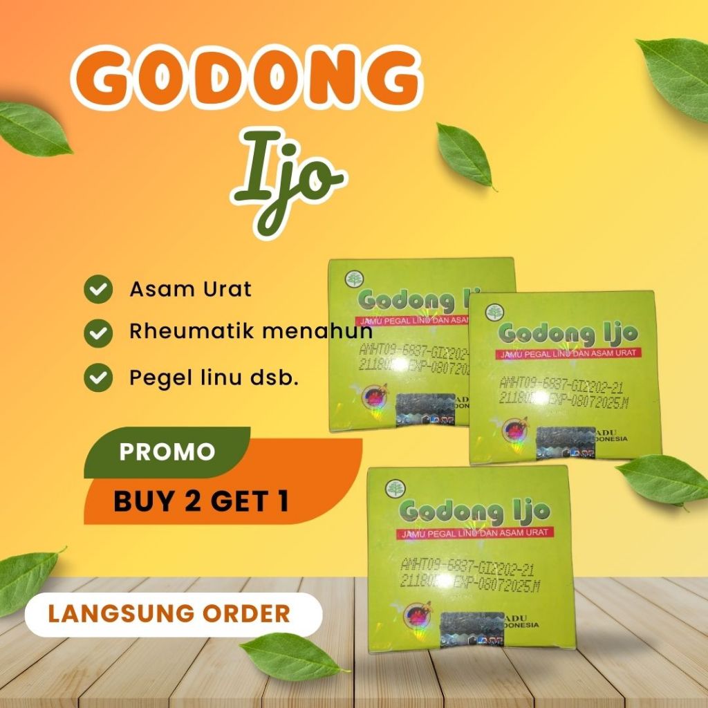 

PROMO GODONGIJO BAYAR DITEMPAT BUY 2 GET 1.