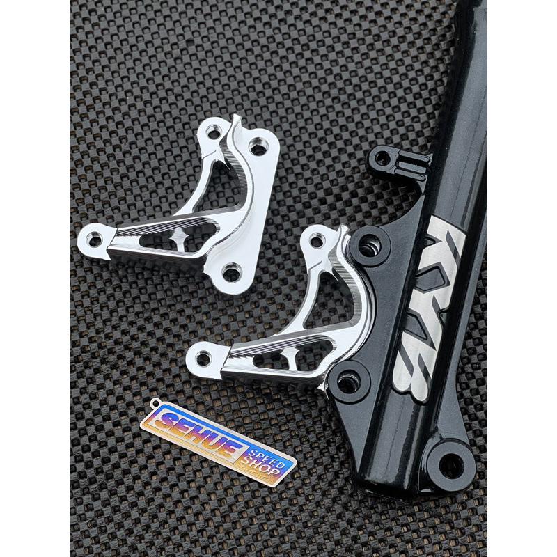 Breket kaliper 2p brembo/ktc/groza/frando motor jupiter fizr disc 300mm