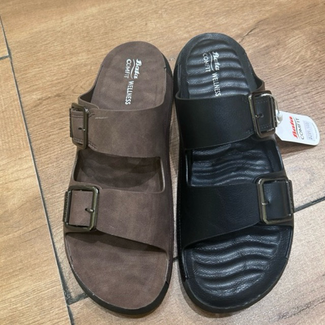 Sandal Selop slip on pria Bata Comfit
