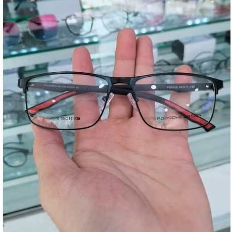 frame kacamata Porsche design kacamata titanium