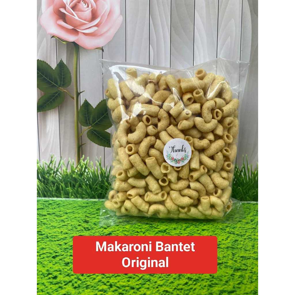 

Snack Makaroni bantat harga 5k 100gram