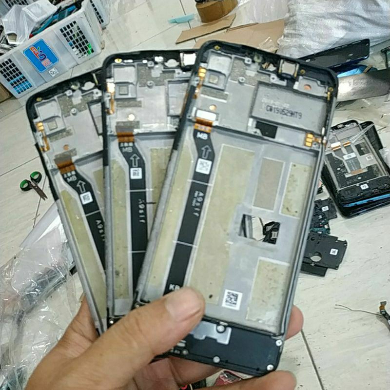 frame fulset bekas original realme 3