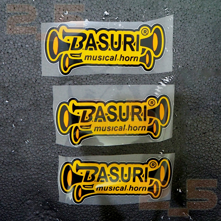 SABLON DTF KAOS SETRIKA BASURI MUSICAL HORN, AJAG IJIG (Dapat 3 pcs)