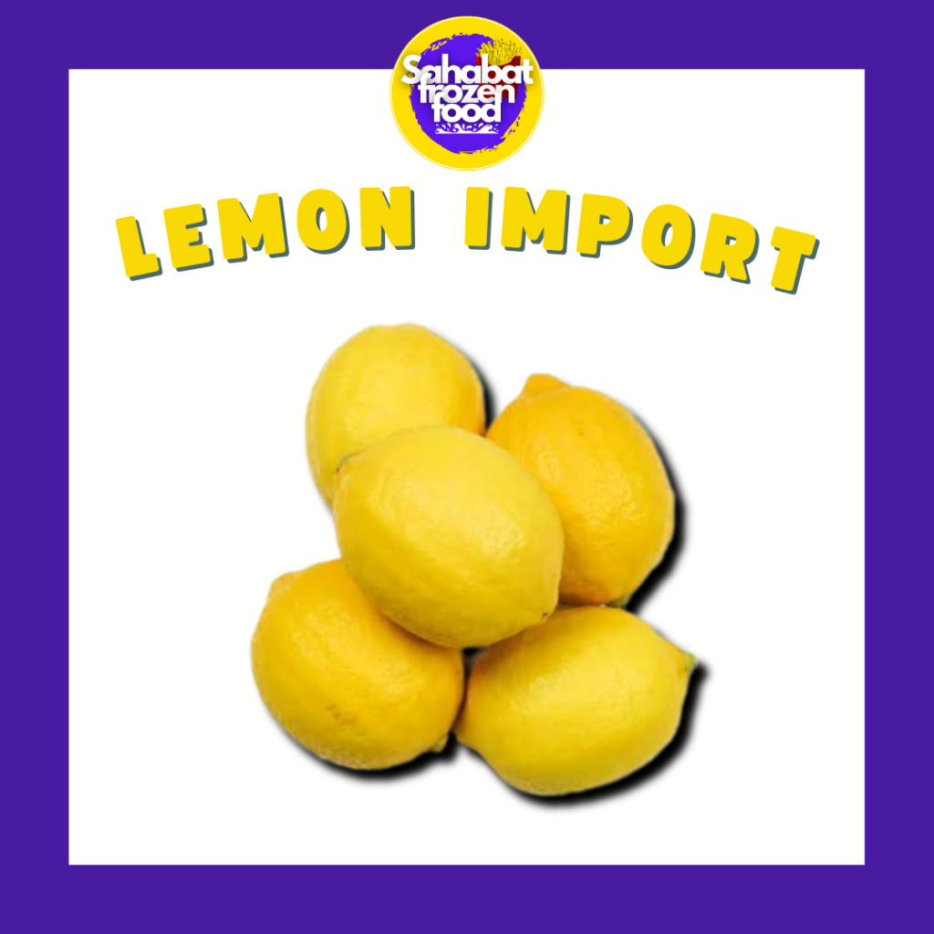 

Lemon Import Segar 1 kg / Lemon Fresh