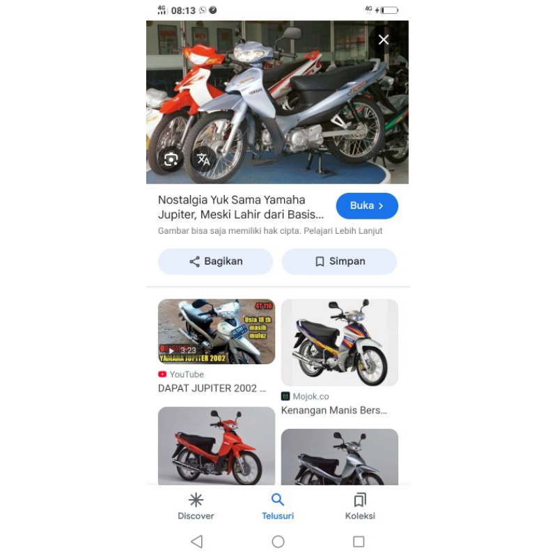 kenalpot ori setandar jupiter z lama original yamaha kumplit, kenalpot setandar original Yamaha Jupi