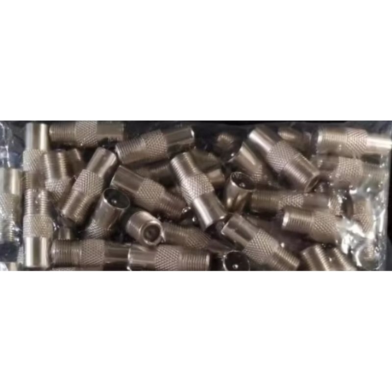 [CONNECTOR]Jack sambungan F connector.buat CCTV, Antena, Parabola