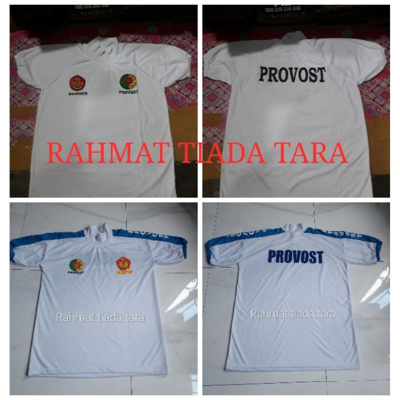 KAOS PROVOS BANSER KERAH TINGGI/KAOS BANSER PROVOS/KAOS PENDEK PROVOS BANSER