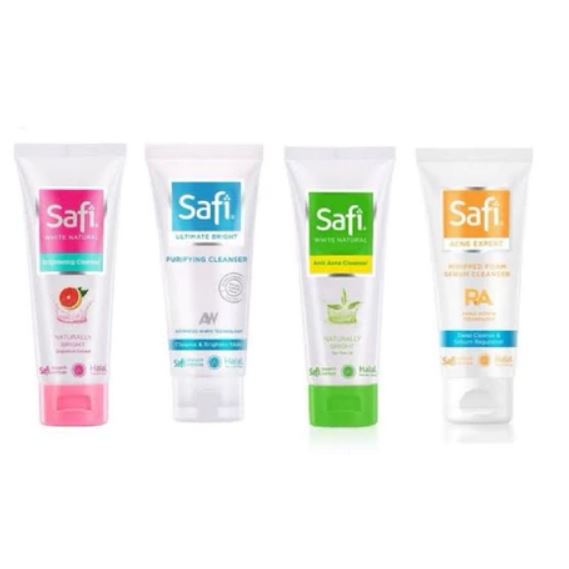 ^ KYRA ^ Safi Facial Clenser Face Wash Pembersih Wajah Muka Ultimate Purifying Acne Jerawat 100 ml
