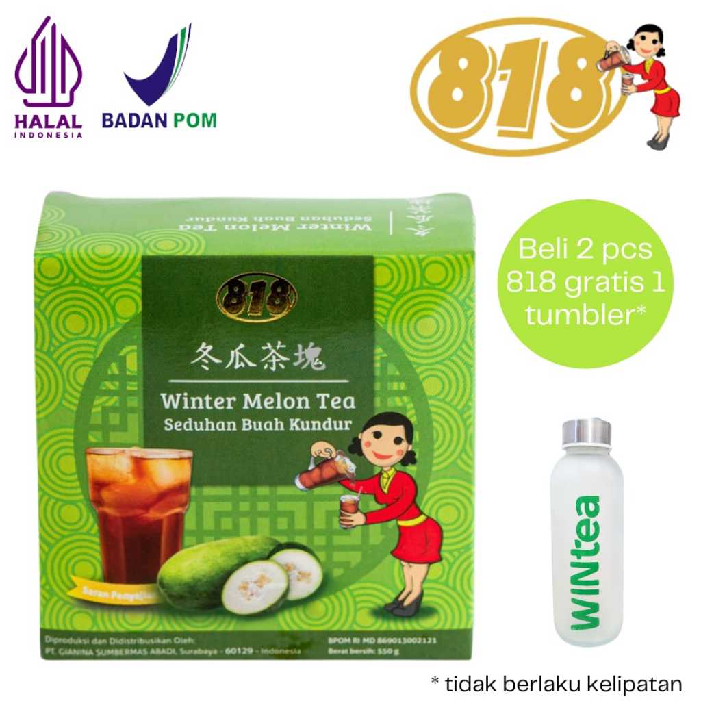 

Winter Melon Tea/ Seduhan Buah Kundur 818