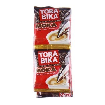 

Kopi Tora Bika Kopi Susu & Cokelat 10s28g