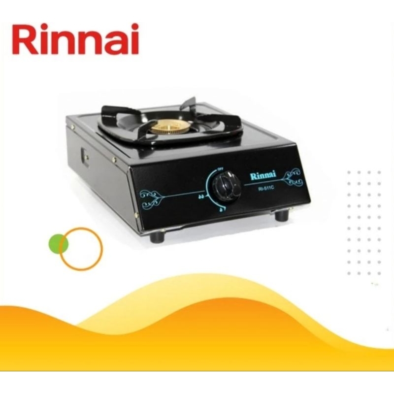 Kompor Gas Rinnai RI-511 C | Kompor Gas 1 Tungku Rinnai RI 511 C - Kompor Rinnai RI511C