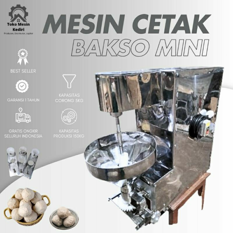 Mesin Cetak Bakso Mini  (COD) Bayar Di Tempat  Ready stok | Mesin Cetak  pentol | Mesin Bakso Otomat