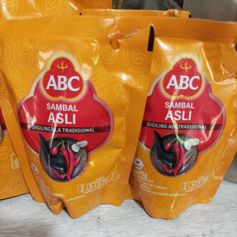 

Sambal ABC - Sambal Asli 75gr