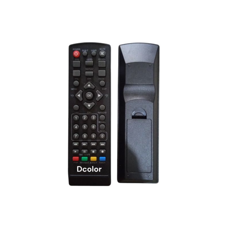 REMOTE REMOT  STB D color  SET TOP BOX LANGSUNG BISA DIGUNAKAN