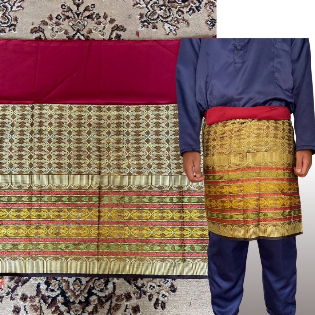 Nyayu Songket - Rumpak & Tanjak Songket Khas Palembang Kain Songket Pria