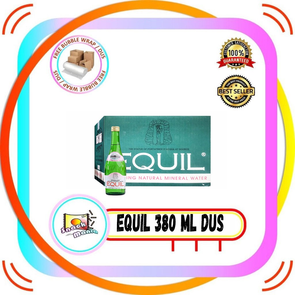 

Equil Sparkling Mineral Water 380 ml x 12 pcs DUS Air Soda