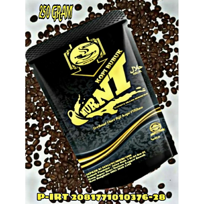 

KOPI BUBUK CAP MURNI BENGKULU 250 GRAM