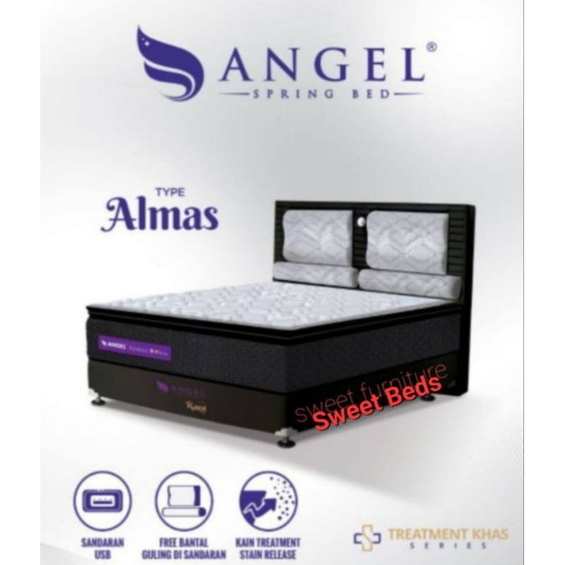 kasur springbed angel almas ukuran 180x200 cm