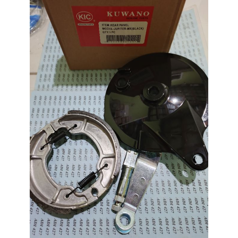 PANEL TROMOL BESAR/TUTUP REM TROMOL BELAKANG+KAMPAS REM SET YAMAHA JUPITER MX VEGA ZR JUPITER Z NEW 