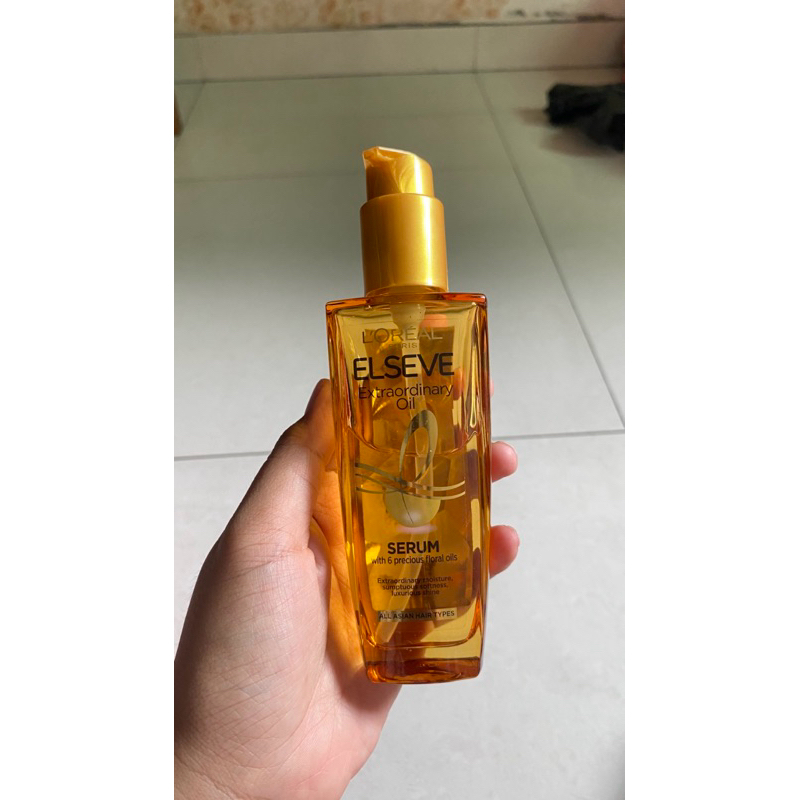 Preloved L’Oreal paris elseve extraordinary oil gold hair treatment serum (HARGA NETT)