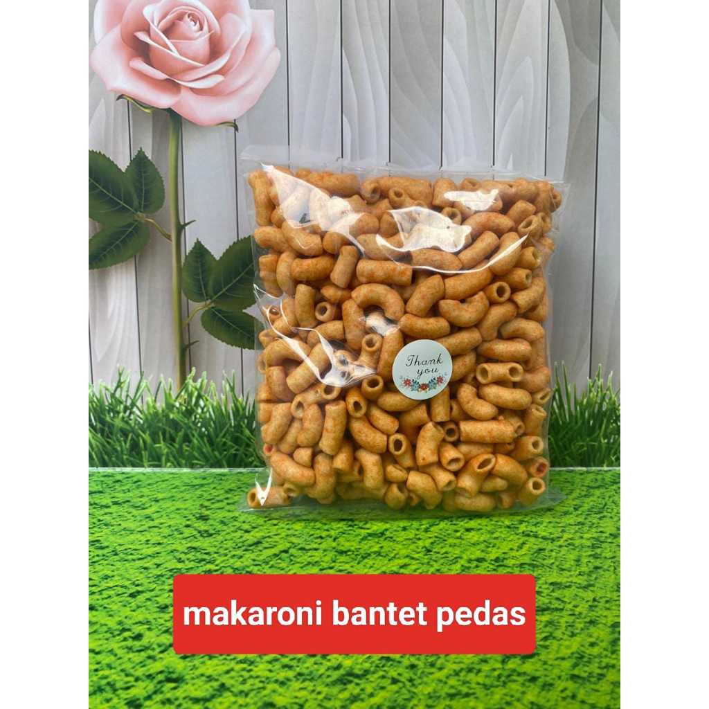 

Snack makaroni pedas harga 5k 100gram