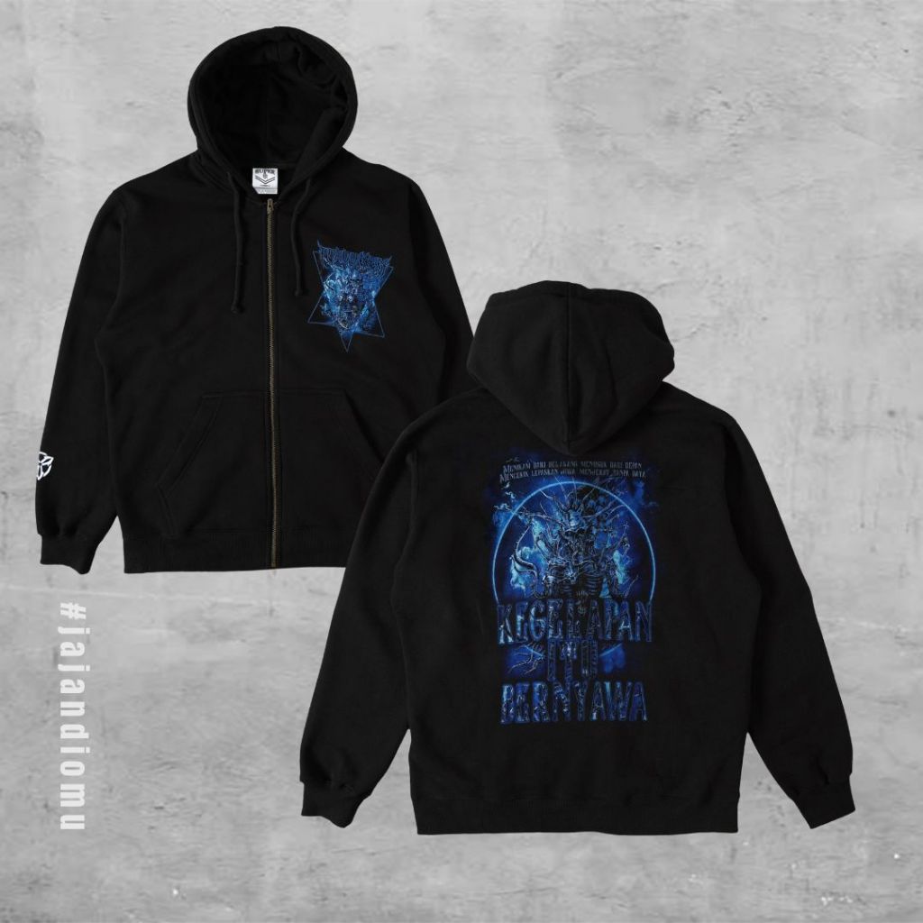 ZIP HOODIE FORGOTTEN - KEGELAPAN ITU BERNYAWA