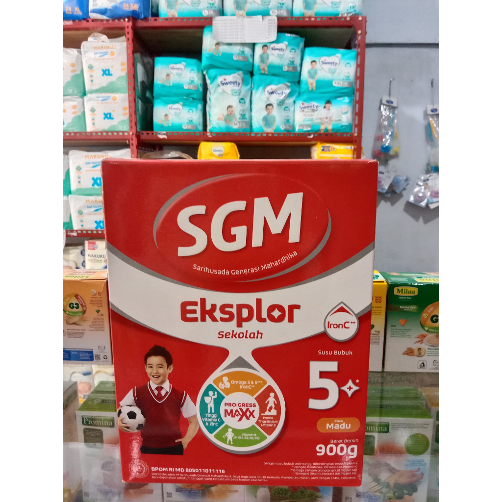 

SGM EKSPLOR 5+ RASA MADU 900GRAM