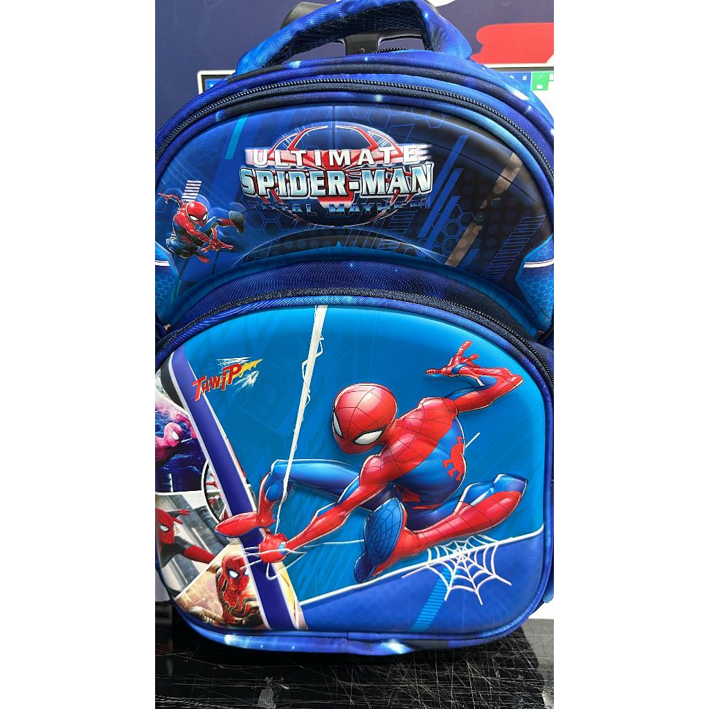 Gramedia Batam - Tas Ransel Troli Anak SPIDERMAN Tas Troli Anak Sekolah