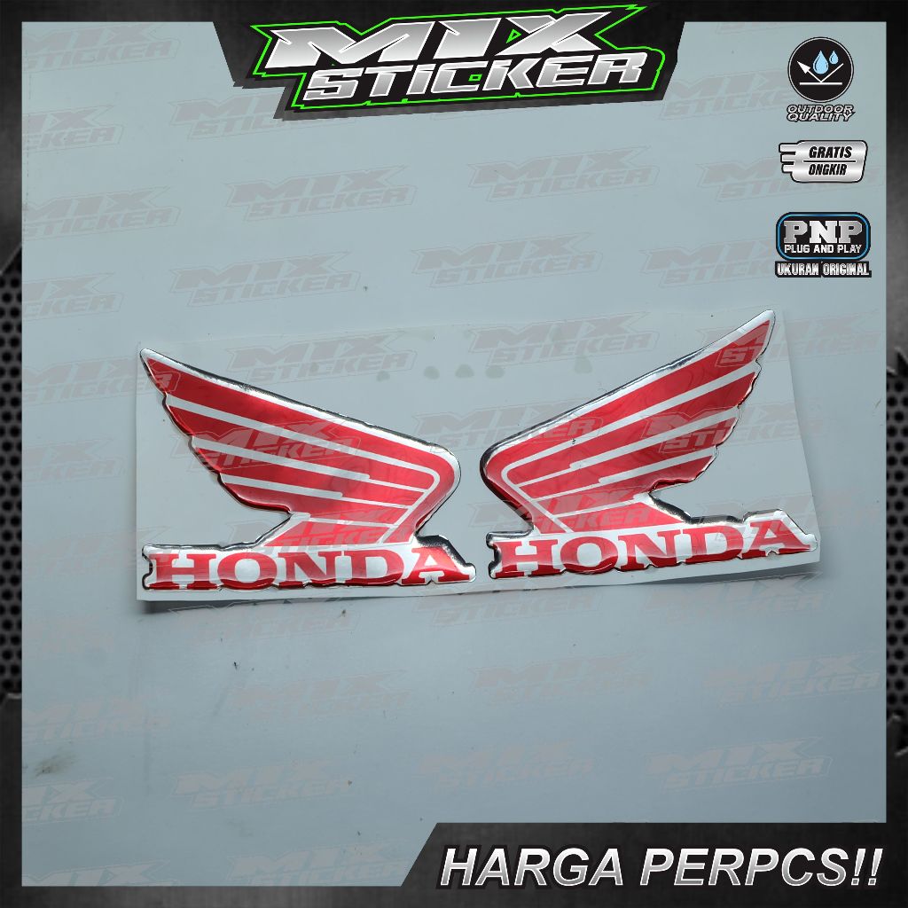 emblem sayap honda / emblem garuda honda / emblem sayap honda titanium