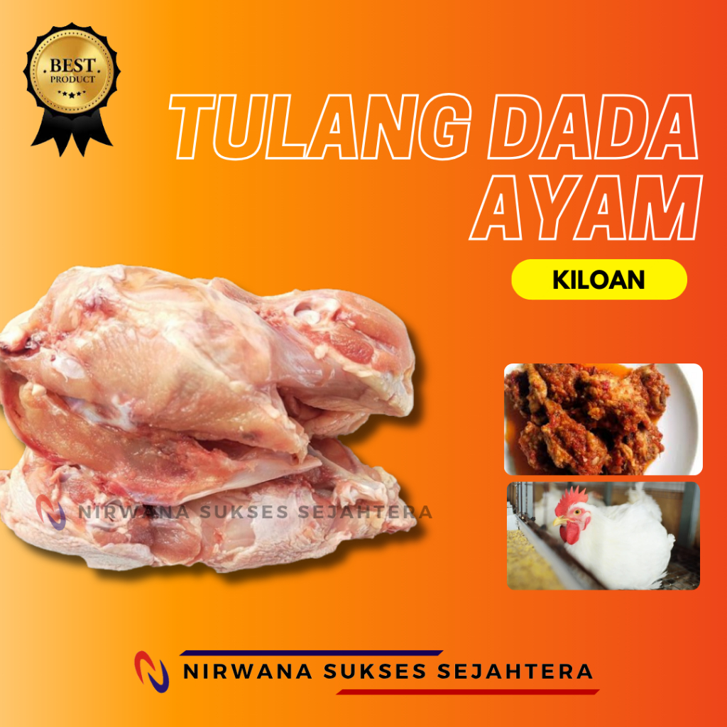 

TULANG DADA, TULANG RONGKONG, KERONGKONGAN AYAM BROILER / CHICKEN BACKBON, CHICKEN BODY BONEE,