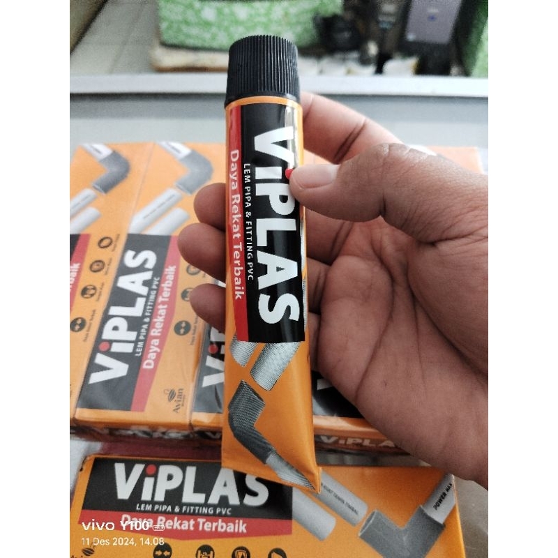 Lem viplas pipa PVC 40 gram /Lem viplas tube
