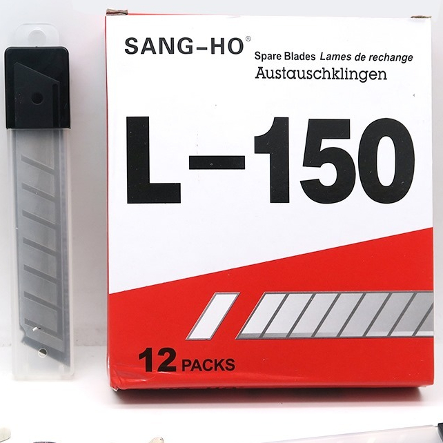 

[Grosir] 60 PCS Isi Cutter Besar / (ISI CUTTER BESAR) SANG-HO L-150 ISI REFILL CUTTER TAJAM 1 Box isi 60 PCS