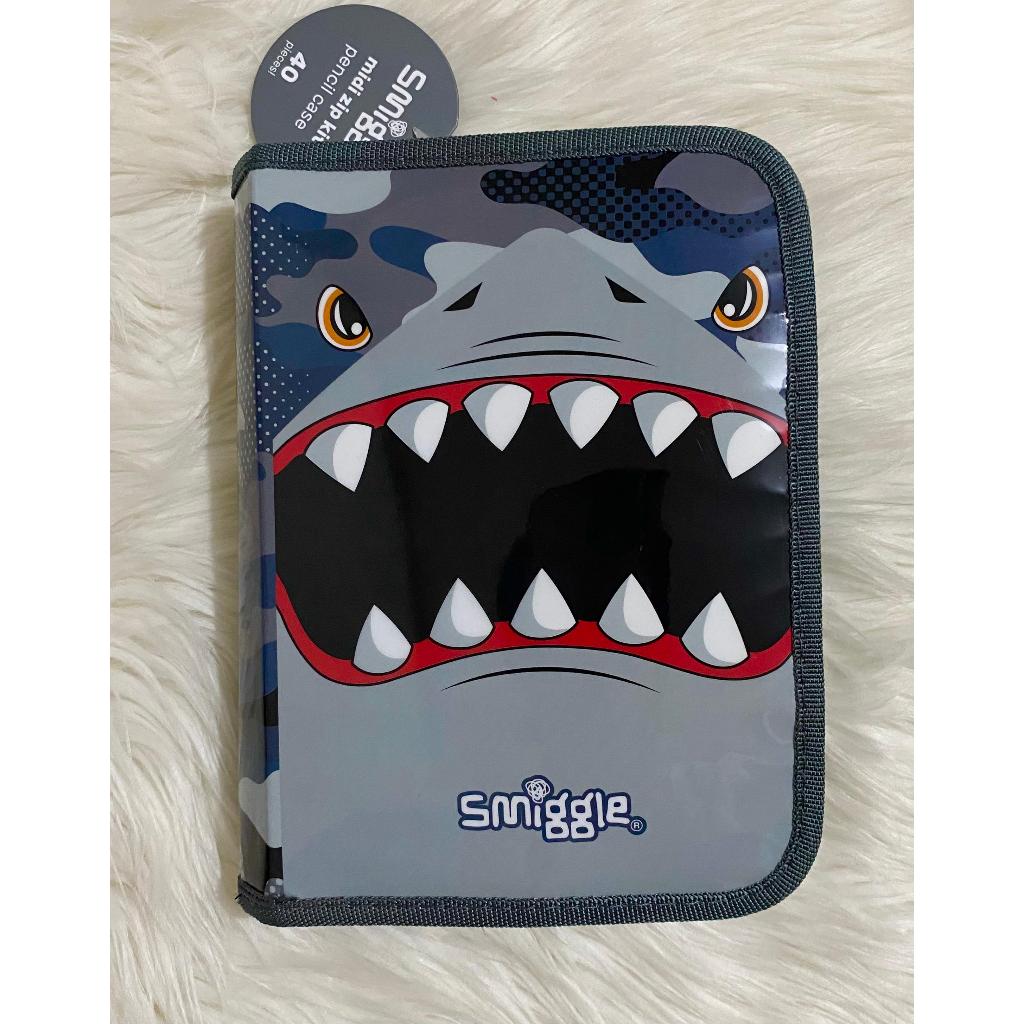 

Smiggle Pencil Case Kotak Pensil Anak Cowok Cewek Lucu Ikan Hiu