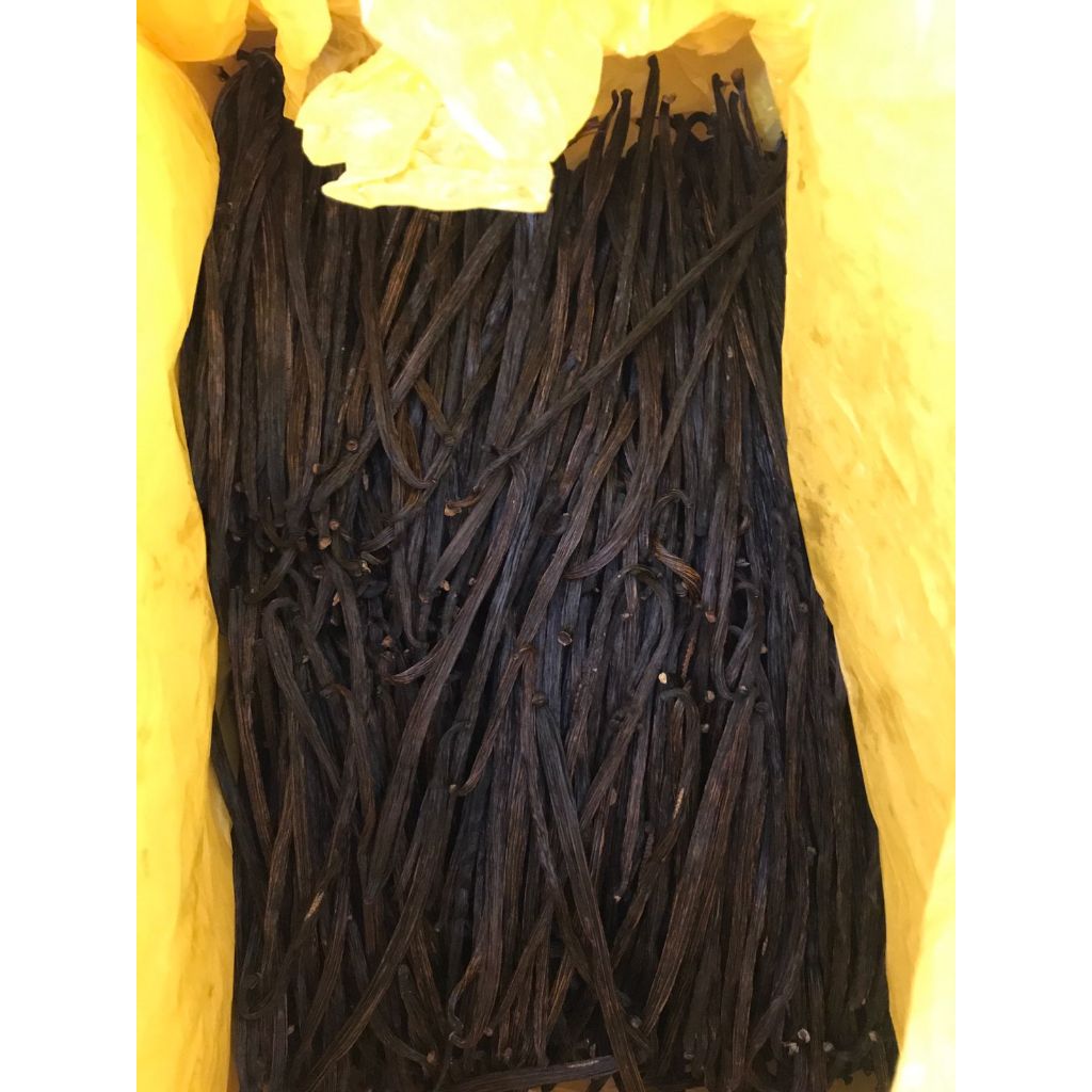 

Vanilla beans planifolia / Biji vanili kering grade B - 1kg