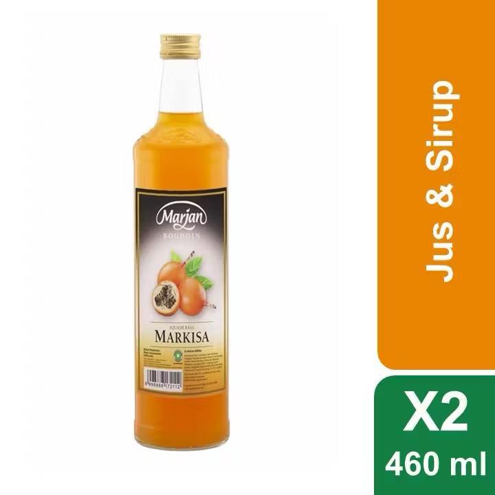 

Marjan Boudoin Syrup Markisa 460ml x 2