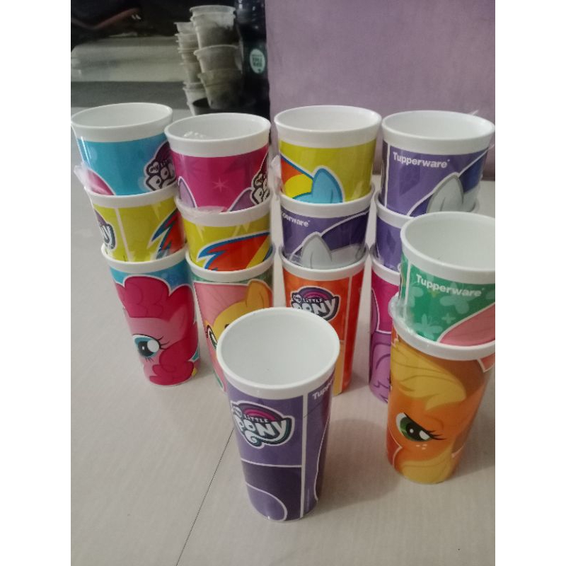pony Tumblr tuppy ORI  wadah aj ya ukuran 250 ml