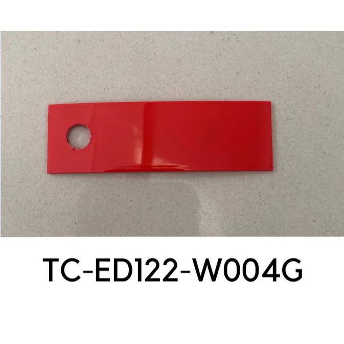 TACO Edging Merah Glossy Merah Kilap 004G TH 004 G SG 004 Hpl Pelapis Pinggir Meja