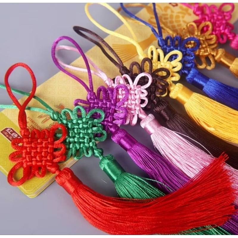 

1 PC - TASSEL ANYAM POLOS TASEL HAMPERS DEKORASI HAMPERS HARI RAYA