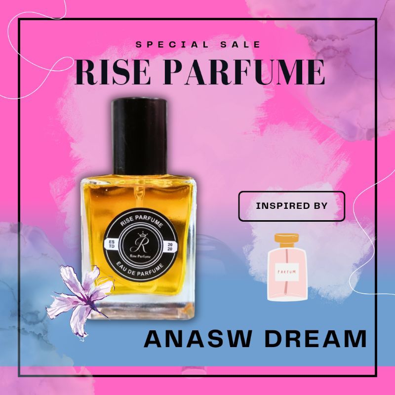 ANNA SUI DREAM BY RISE PARFUME EDP TAHAN LAMA