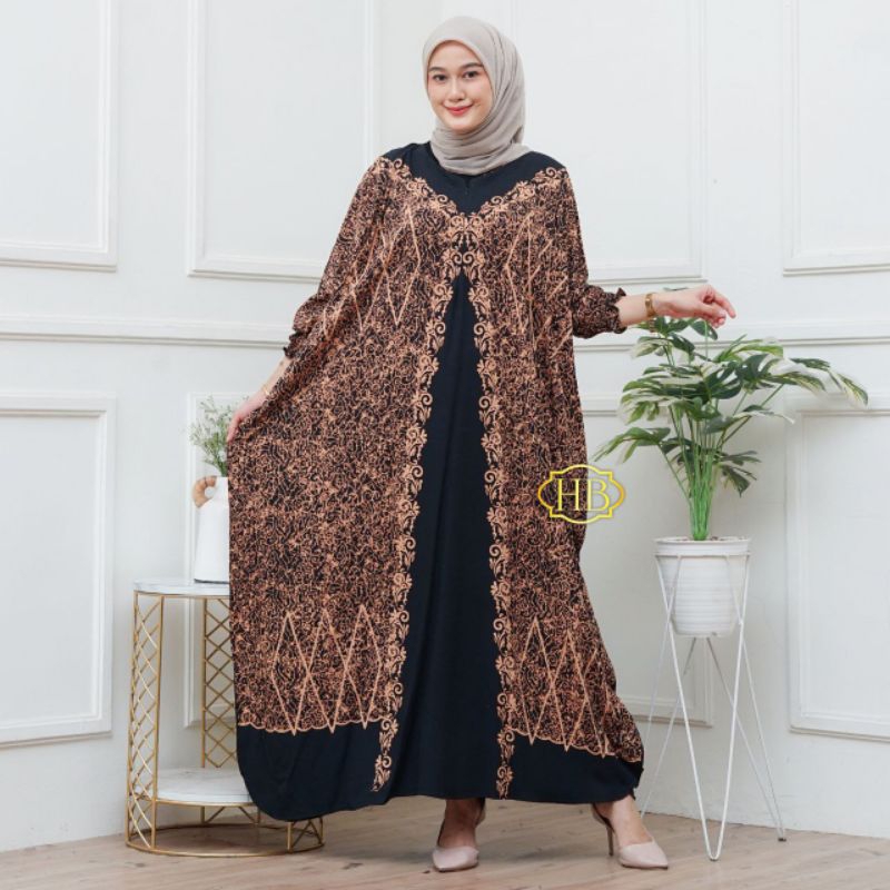 gamis kaftan batik