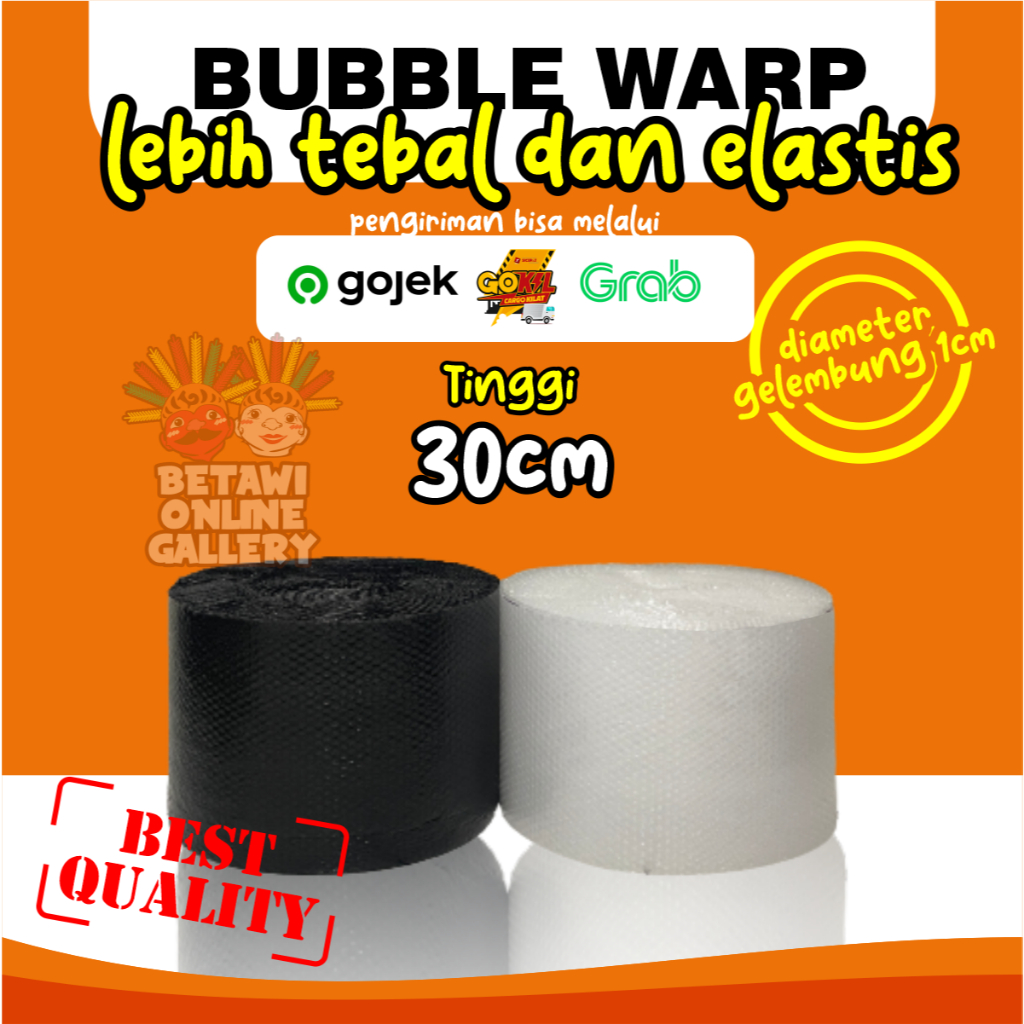 

Bubble Wrap Potongan 30cm x 50m KHUSUS KARGO