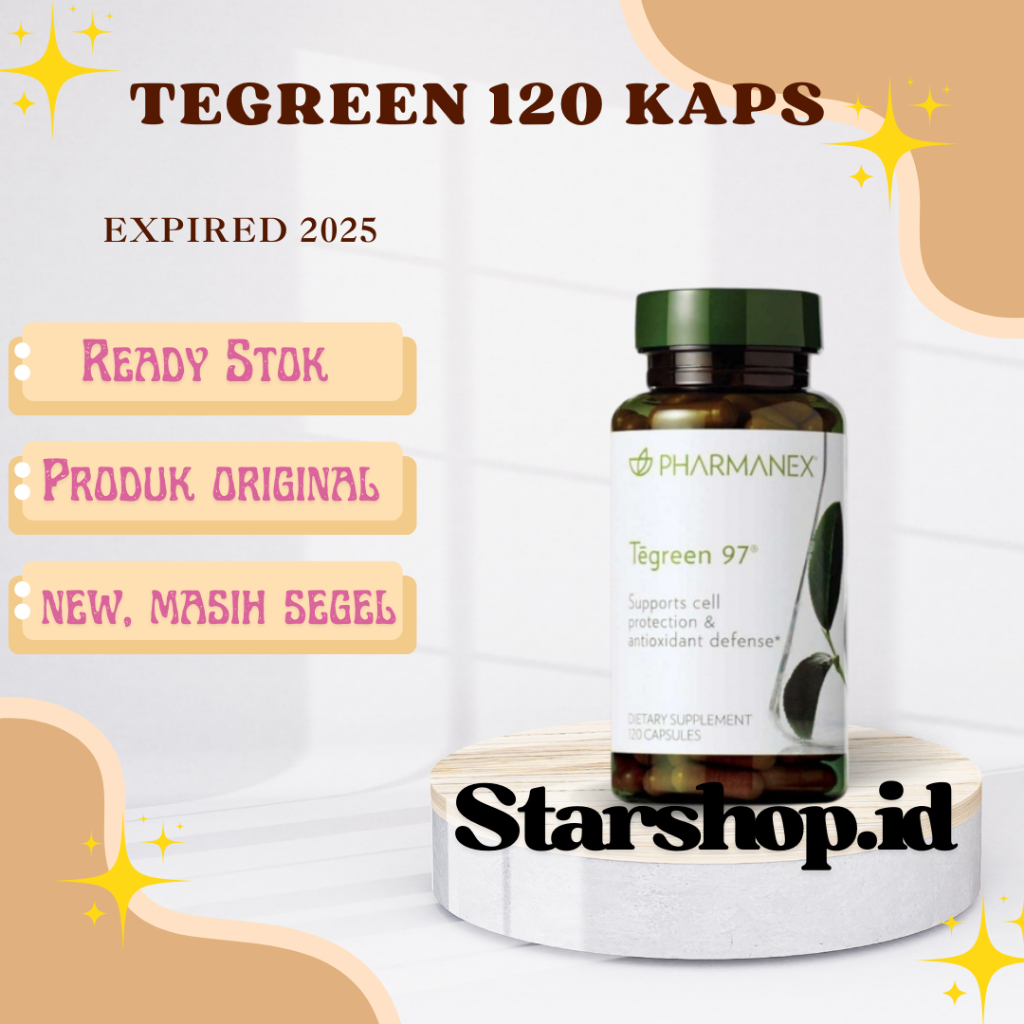 

Sup. Antioksidan Teh Hijau Te Green 120 kaps 2025