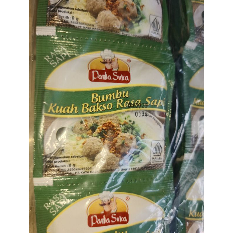 

Bumbu Kuah Bakso Rasa Sapi PADA SUKA Kemasan Sachet Ekonomis