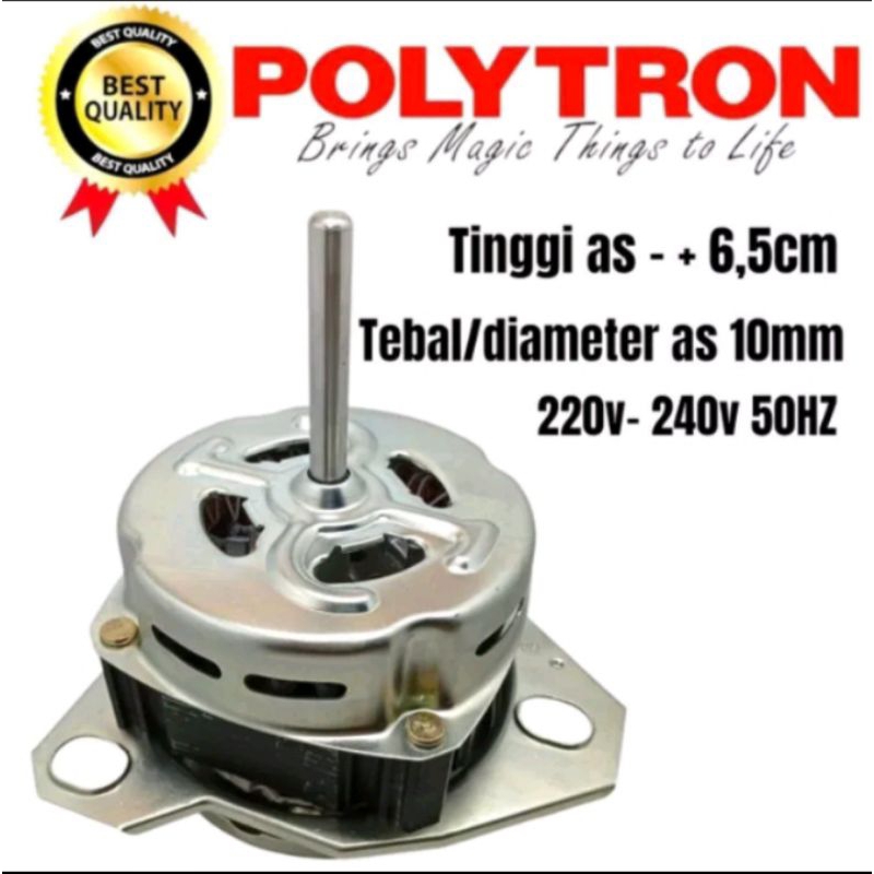 DINAMO WASH POLYTRON PWM 8363 PENCUCI MESIN CUCI POLYTRON 2 TABUNG