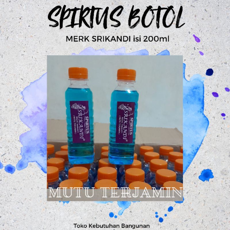 Spirtus Botol Srikandi 200ml satuan
