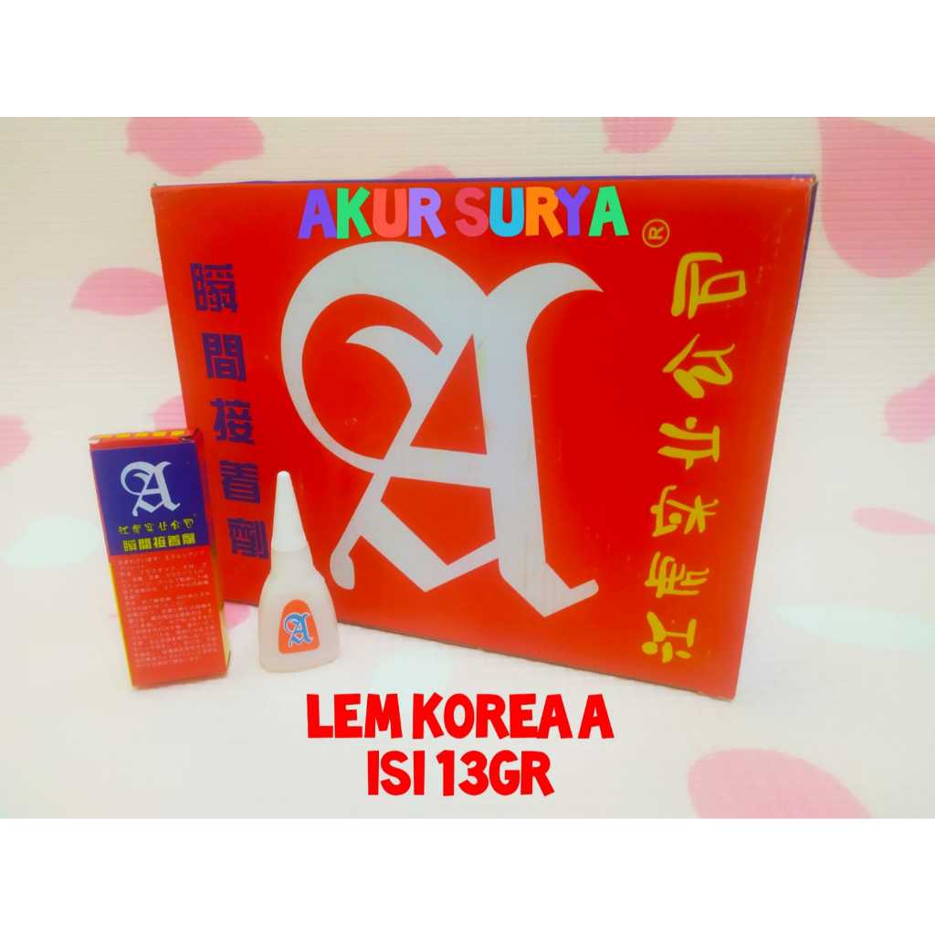 

ISI 1 DUS LEM KOREA A SETAN SERBAGUNA POWER GLUE TETES CAIR ALTECO ORIGINAL HK 12GR